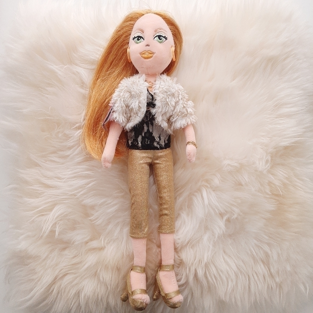 Ty Girlz Classy Carla Soft Doll 14"